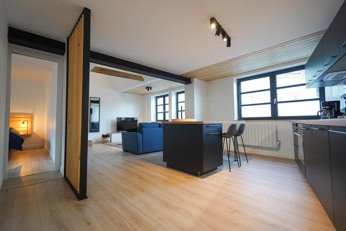 La Villa Berenice - "Le Duplex" En Coeur De Ville Saint-Amand-les-Eaux Bagian luar foto