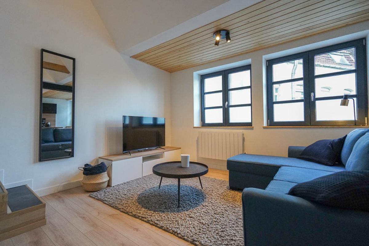 La Villa Berenice - "Le Duplex" En Coeur De Ville Saint-Amand-les-Eaux Bagian luar foto
